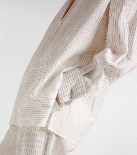 Camisa Saletta de algodón y seda a rayas - Max Mara - Modalova