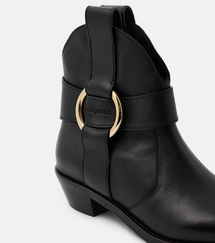 See By Chloé Botines New Ring de piel - See By Chloe - Modalova