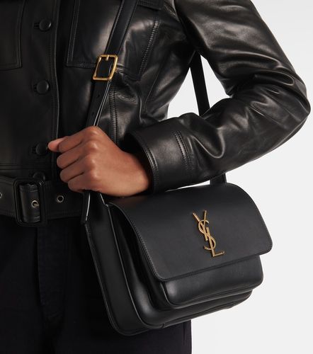 Niki leather messenger bag - Saint Laurent - Modalova