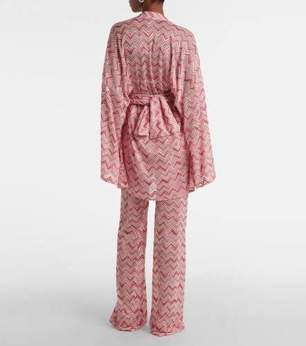 Missoni Zigzag lame robe - Missoni - Modalova