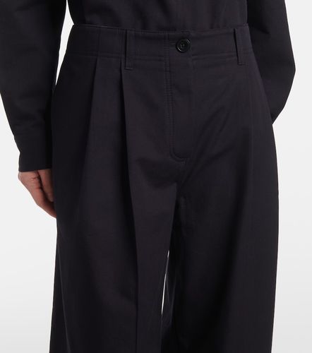 Pantalones chinos de sarga de algodón - Toteme - Modalova