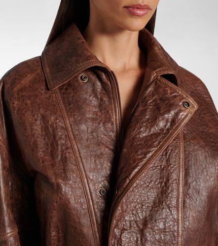Saint Laurent Bomberjacke aus Leder - Saint Laurent - Modalova