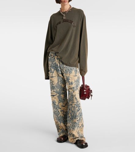 Jeans anchos 1981 con efecto desgastado - Acne Studios - Modalova