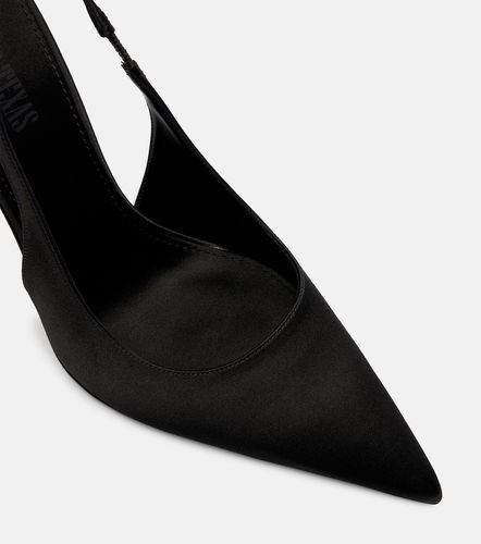 Lidia 105 satin slingback pumps - Paris Texas - Modalova