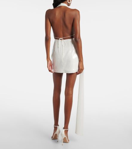 Bridal sequined open-back minidress - Alex Perry - Modalova