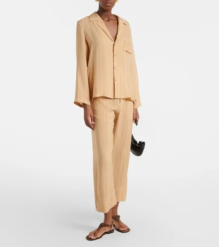 Saint Laurent Hemd aus Seide - Saint Laurent - Modalova