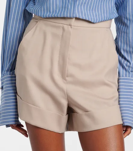 Shorts de lana, mohair y seda - Max Mara - Modalova
