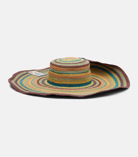 Alemais Dusk striped raffia sun hat - Alemais - Modalova