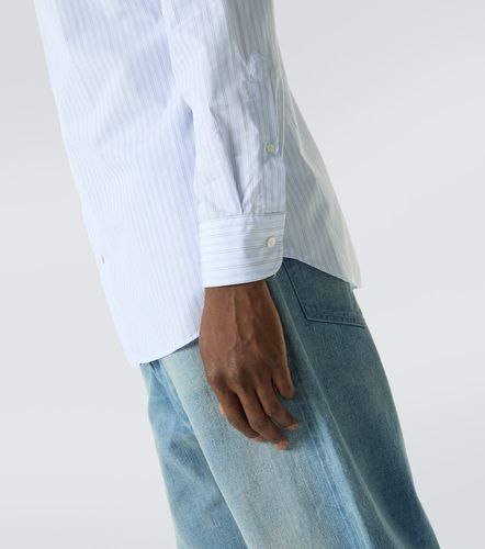 Camicia in popeline di cotone a righe - Lardini - Modalova
