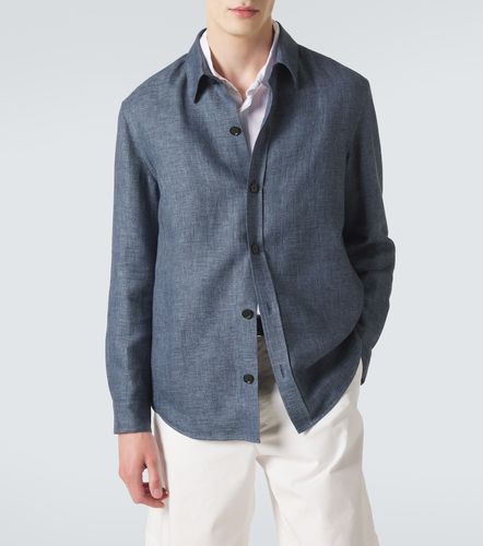 Sovracamicia in cashmere, lino e seta - Zegna - Modalova