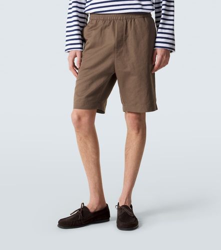 Sunspel Shorts de algodón y lino - Sunspel - Modalova