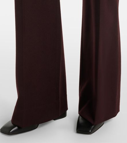 Alina virgin wool wide-leg pants - Victoria Beckham - Modalova