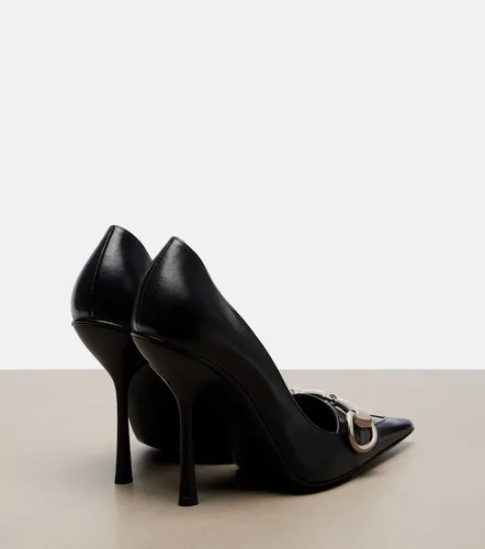 Boulevard Horsebit leather pumps - Gucci - Modalova