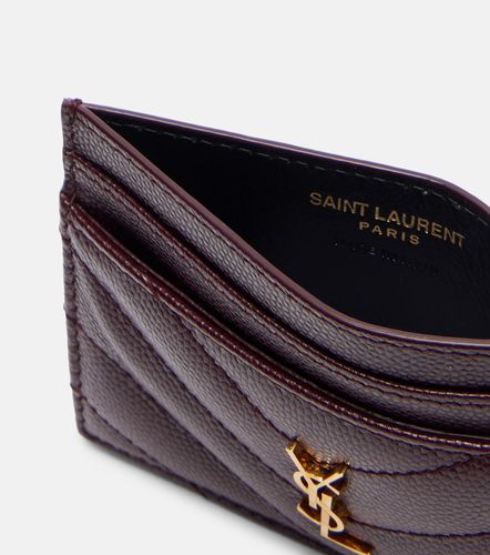 Tarjetero Cassandre de piel - Saint Laurent - Modalova