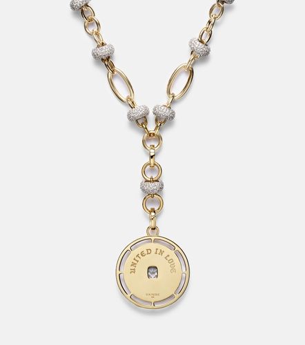 Lovestruck Commitment 18kt pendant necklace with diamonds - FoundRae - Modalova