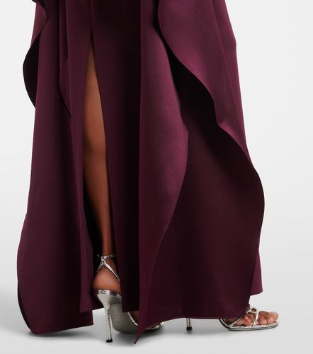 Abito lungo Astria con satin off-shoulder - Solace London - Modalova