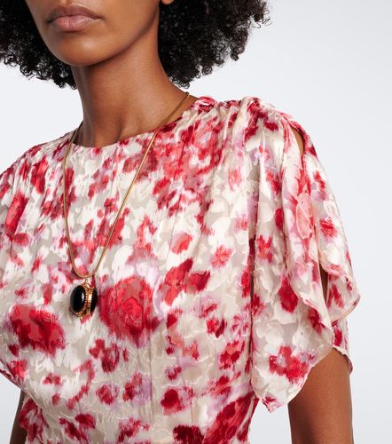 Midikleid Herva aus Devoré-Georgette - Isabel Marant - Modalova