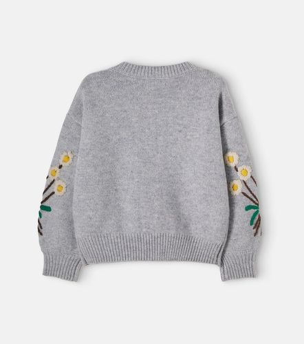 Cárdigan de lana bordado - Tinycottons - Modalova