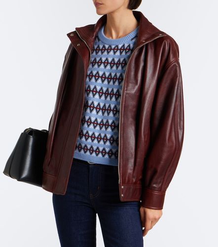 Pullover in lana e cashmere jacquard - Frame - Modalova
