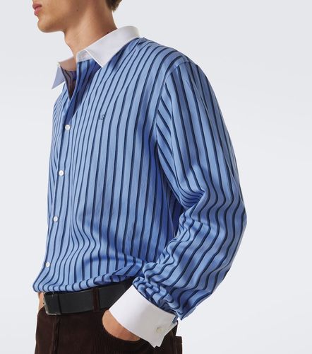 Camicia in twill di raso a righe - Acne Studios - Modalova