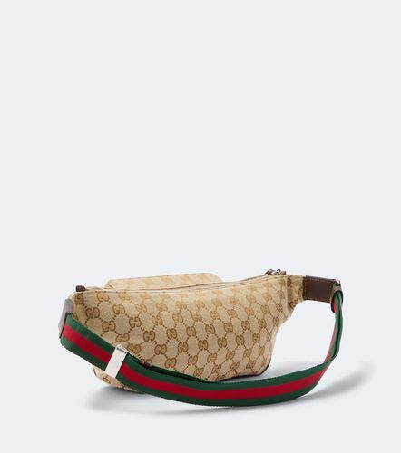Gucci Riñonera de lona GG con Web - Gucci - Modalova