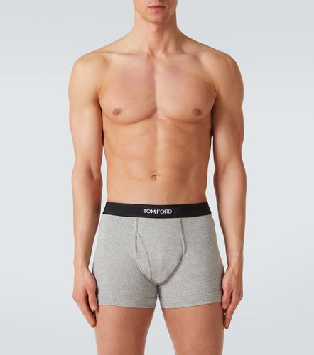 Stretch-cotton boxer briefs - Tom Ford - Modalova