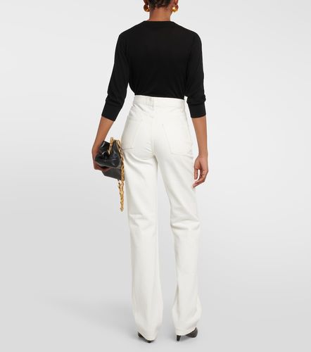 Jeans regular a vita media - Tory Burch - Modalova