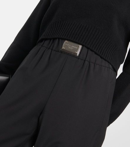Wool-blend wide-leg pants - Dolce&Gabbana - Modalova
