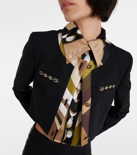 Vivara cropped wool-blend jacket - Pucci - Modalova