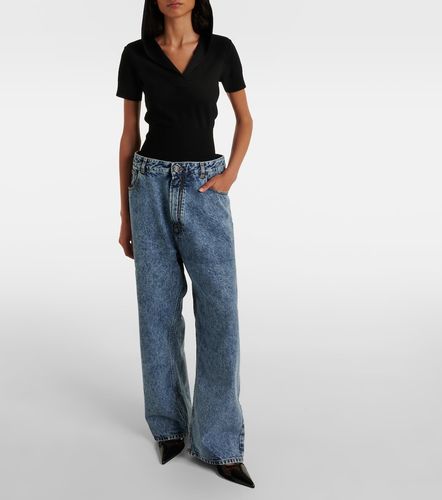Alaia Cropped knit top - Alaia - Modalova