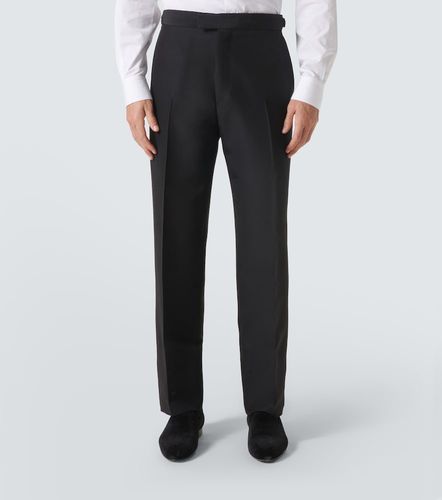 Pantaloni da abito in lana e seta - Loro Piana - Modalova
