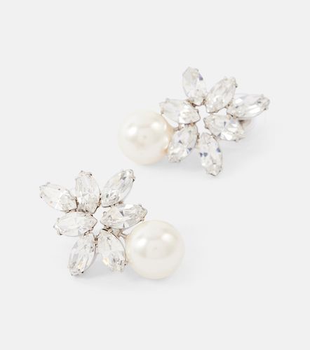 Orecchini Liza con cristalli e perle bijoux - Jennifer Behr - Modalova