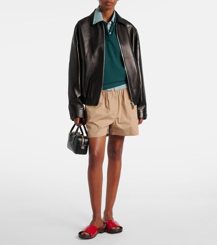 Miu Miu Lederjacke - Miu Miu - Modalova