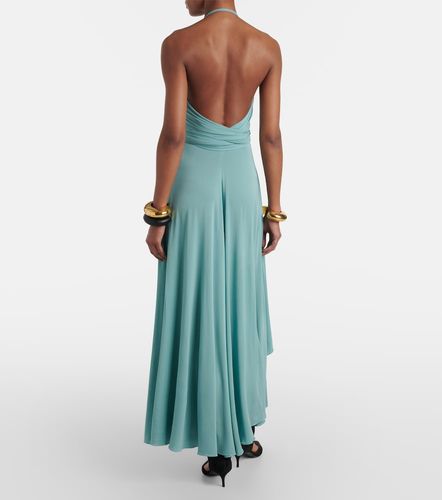 Alaïa Vestido largo de jersey plisado - Alaia - Modalova