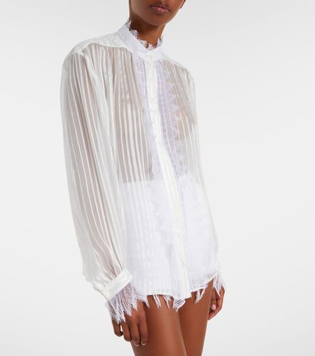 Chloé Bluse aus Seide mit Spitze - Chloe - Modalova