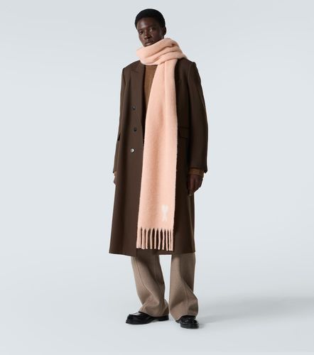 Sciarpa Ami de Cœur in misto lana e alpaca - Ami Paris - Modalova