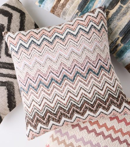 Cuscino Capri in bouclé a zig-zag - Missoni - Modalova