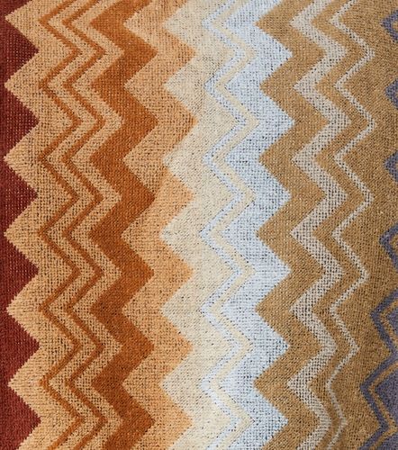 Bata Giacomo de rizo de algodón en zigzag - Missoni - Modalova