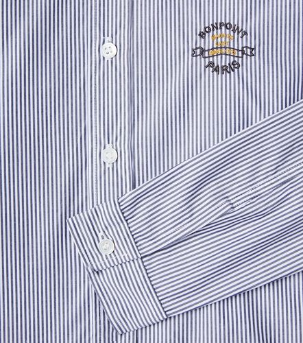 Bonpoint Camisa de algodón a rayas - Bonpoint - Modalova