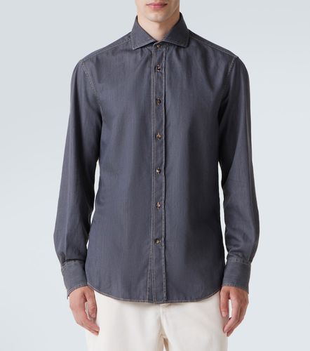 Brunello Cucinelli Jeanshemd - Brunello Cucinelli - Modalova