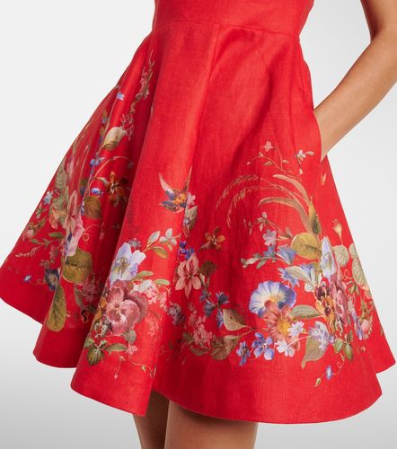 Minikleid Patience aus Leinen - Zimmermann - Modalova