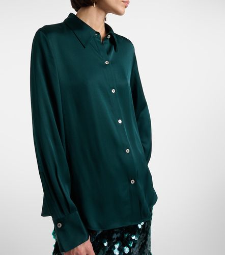 Vince Silk-blend satin shirt - Vince - Modalova
