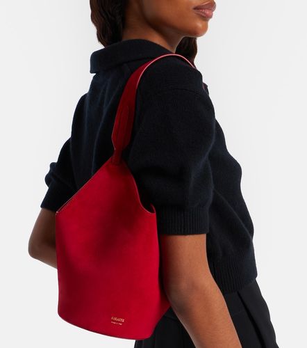 Khaite Lotus Mini suede tote bag - Khaite - Modalova