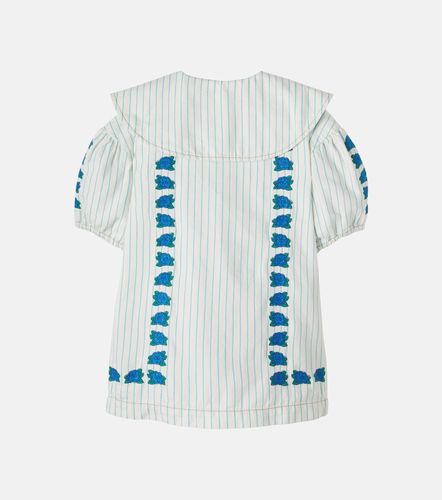 Vestido Blue Flowers de algodón - Tinycottons - Modalova