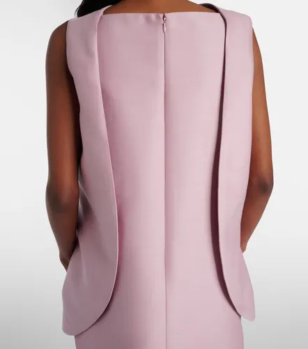 Balenciaga Silk and wool minidress - Balenciaga - Modalova