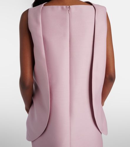 Balenciaga Silk and wool minidress - Balenciaga - Modalova