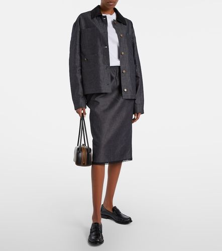 Prada Jacke aus Chambray - Prada - Modalova