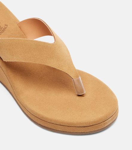 Wedge-Sandalen Charys aus Veloursleder - Ancient Greek Sandals - Modalova