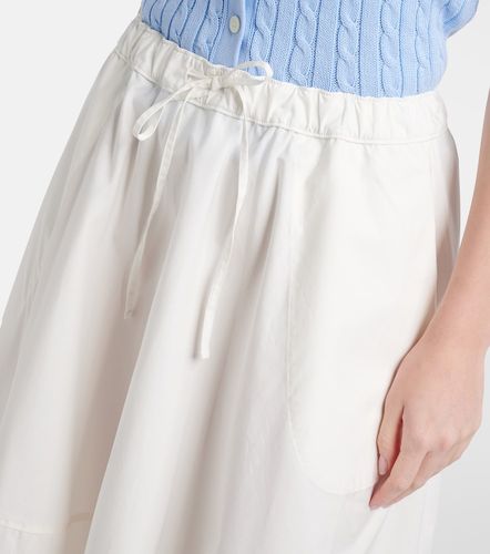 Falda midi de popelín de algodón - Polo Ralph Lauren - Modalova