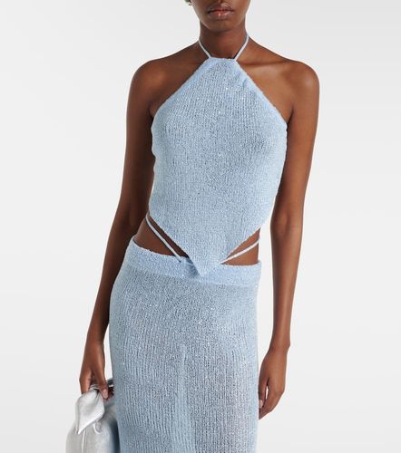 Liz sequined halterneck top - Bananhot - Modalova